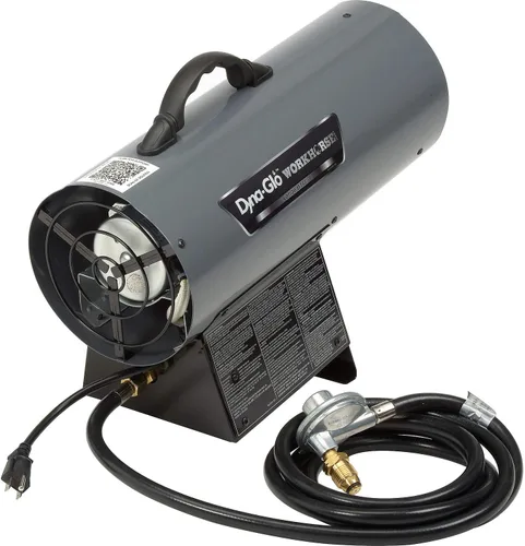Vista 2 de Dyna-Glo Workhorse LPFA40WH, 40K BTU LP - Calentador de aire forzado.