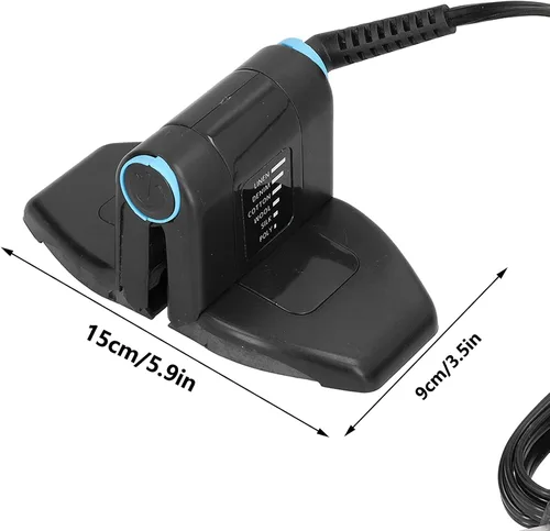 Vista 5 de Yosoo Mini plancha eléctrica antideslizante antiadherente de doble capa portátil mini cuello alto plancha eléctrica para viajes familiares US
