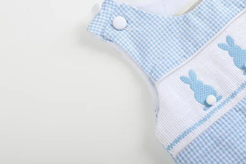 Vista 5 de Lil cactus Pantalones cortos de conejo de Pascua para niños y bebés