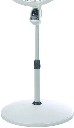 Vista 4 de Lasko, 1850, ventilador de pie, de 18 pulgadas, con control remoto Blanco