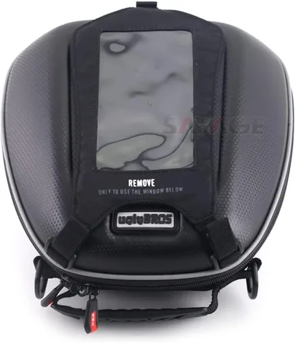 Vista 4 de Bolsa de tanque para Z750 Z750R Z800 Z1000 Z1000R Z1000SX ER-6N ER-6F motocicleta multifunción teléfono navegación carreras bolsas