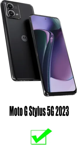 Vista 7 de Funda tipo cartera para Motorola Moto g Stylus 5G 2023 con tapa para teléfono con bloqueo RFID (azul)