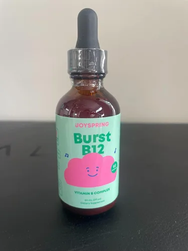 Vista 13 de JoySpring Burst B12 Drops - Complejo de vitamina B para niños con suplemento de metil B12 para apoyar el crecimiento y desarrollo saludables, gotas