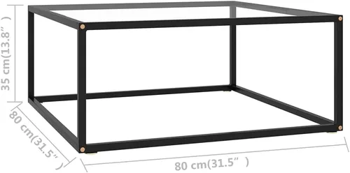 Vista 2 de Mesa de centro, mesa de centro industrial, mesa de centro moderna de mediados de siglo, mesa central para sala de estar, mesa de cóctel, mesa Negro