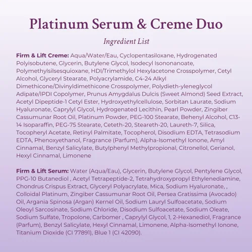 Vista 7 de PRAI Beauty Platinum Serum and Creme Duo - Suero facial profundamente hidratante, antienvejecimiento y crema facial - Platino rico en antioxidantes