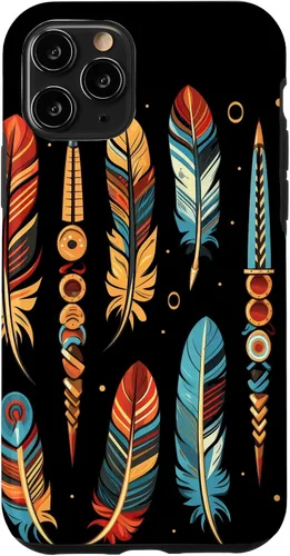 Vista 29 de Colorful Feathers - Funda para iPhone 17