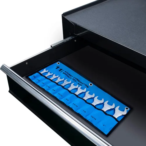 Vista 7 de Juego de Llaves Combinadas Stubby Premium con Bolsa Enrollable, 11 Piezas, SAE, 3/8" a 1", Sin Omitir Ningún Tamaño en Pulgadas Acero Cr-V