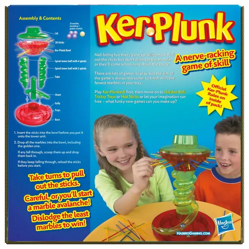 Vista 5 de Hasbro Gaming Juego Kerplunk para mayores de 5 años