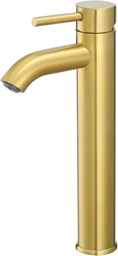Vista 12 de VOTON Grifo de Baño Negro de Una Sola Manija Grifo de Lavabo de Baño Negro Mate Grifo de Lavabo RV para Recipiente de Baño 1 o 3 Agujeros con Placa