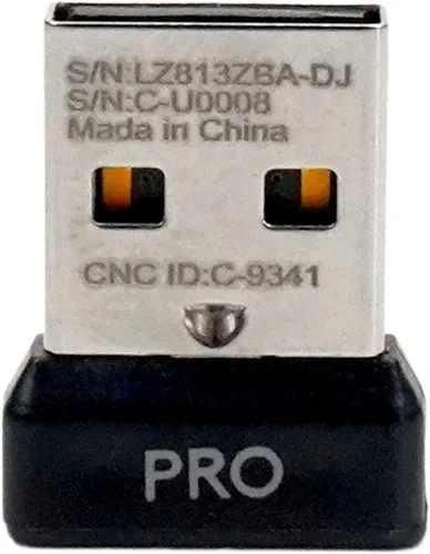 Vista 2 de Reemplazo del adaptador del receptor del ratón de la dongle USB para el ratón inalámbrico Logitech G Pro