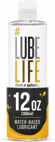 Vista 8 de LubeLife Lubricante a base de agua - Lubricante personal para hombres, mujeres y parejas, tamaño de viaje, no mancha, fácil de limpiar, seguro