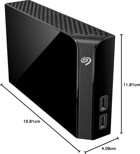 Vista 7 de Núcleo para copia de seguridad Seagate Plus, Negro
