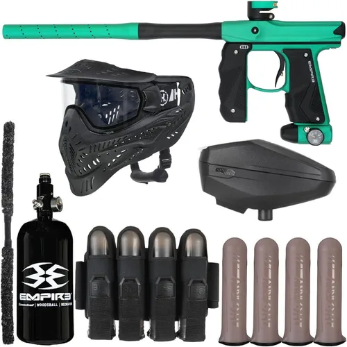 Vista 10 de Action Village Empire Mini GS TP Rivalry - Kit de pistola de paintball