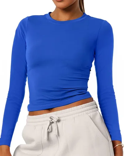 Vista 5 de Camisetas básicas de manga corta con cuello redondo para mujer de verano Y2K, lindas para salir, camisetas estilo bebé