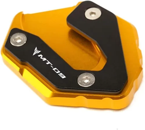 Vista 6 de Para Yamaha MT-09 MT 09 MT09 Tracer 900 Tracer 900 Tracer 900 Soporte lateral de motocicleta Ampliar placa Kickstand Ampliar extensión MT09 2014-2020