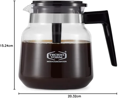 Vista 4 de Technivorm 59835 - Jarra de vidrio (1,25 L, para KB, cerveceros)