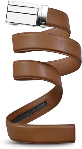 Vista 13 de Mission Belt Cinturón de trinquete de cuero para hombre, colección 3Bar