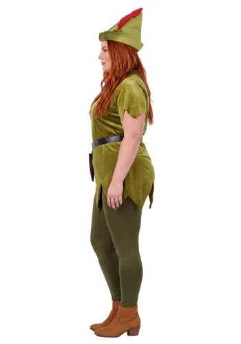 Vista 3 de Disfraz Plus Size de Peter Pan de Disney para Mujer Multicolor