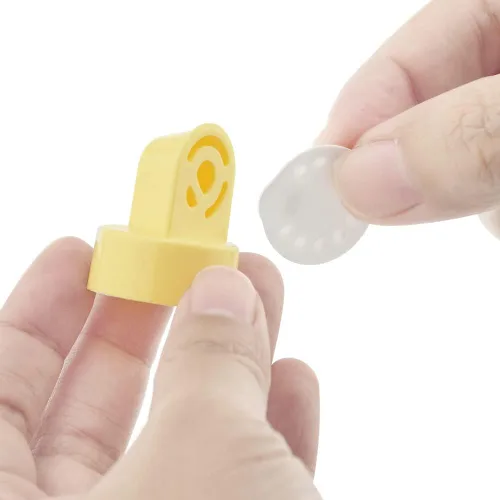Vista 8 de Piezas de repuesto para bomba manual Medela Harmony; 4 juntas tóricas, 2 membranas por Maymom