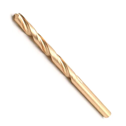 Vista 5 de TMAX Broca sin chispas de 1/4 de pulgada de cobre de bronce berilio, longitud total de 3-7/8 pulgadas, longitud de trabajo de 2 pulgadas, seguridad