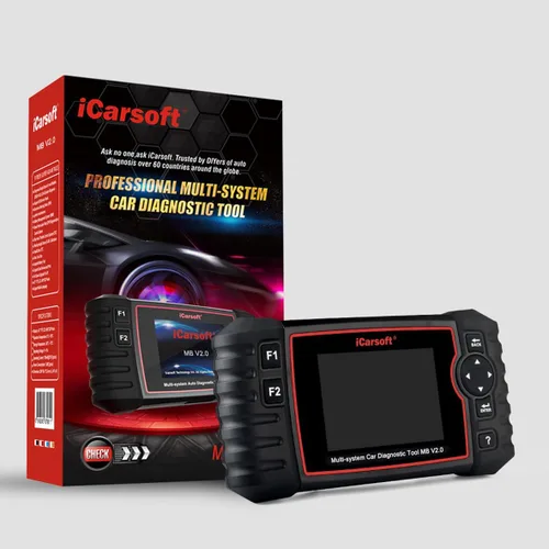 Vista 4 de Escáner de diagnóstico iCarsoft MB V2.0 Compatible para Mercedes-Benz/Sprinter/Smart, ABS SRS Oil BLD INJ