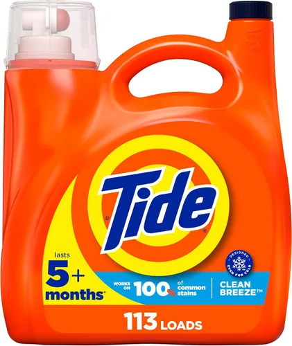 Vista 7 de Tide 13875CT Detergente líquido para ropa, original, botella de 25 onzas (caja de 6)