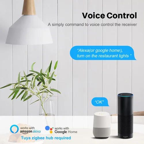 Vista 4 de Zigbee - Mini módulo de relé de interruptor inteligente WiFi, control de modo dual de 2 vías, interruptor de 16 A para automatización del hogar