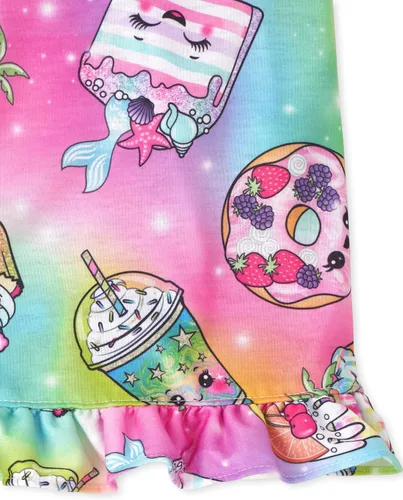 Vista 4 de The Children's Place Camisones de manga corta para niñas