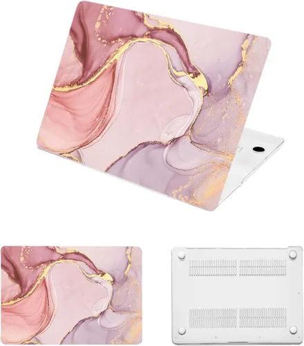 Vista 10 de Compatible con MacBook Air 11 pulgadas 2010-2015 versión A1370 A1465, funda protectora de plástico rígida a presión para MacBook Air de 11.6