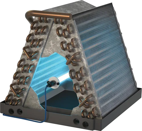 Vista 3 de Luz UV purificadora de aire, tubo azul TUV-BTER 24 Voltios Lámpara de 1 año (instalación 24v-32v)