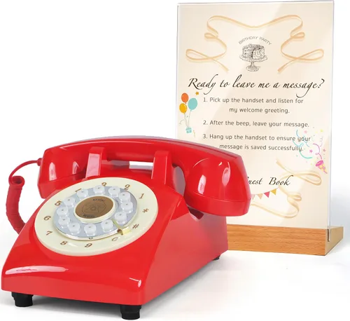Vista 11 de RetroVox Libro de invitados de audio, libro de invitados de boda, libro de mensajes de audio, estilo vintage para recepción de boda, despedida