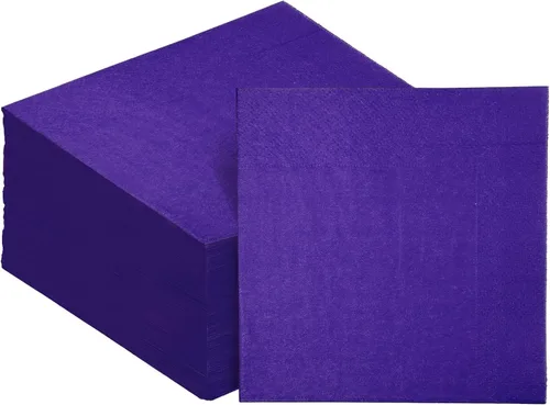 Vista 39 de Servilletas de cóctel de 24 colores de 5 x 5 pulgadas desechables servilletas de papel para bebidas para cóctel, boda, cena, fiesta de cumpleaños