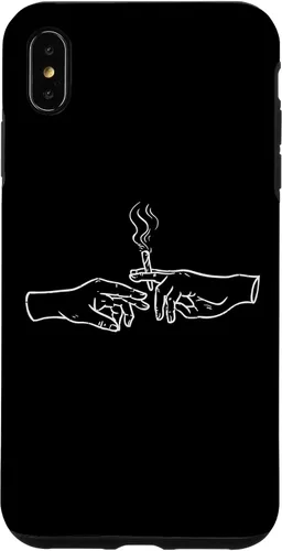 Vista 11 de Funda de regalo para iPhone 16 Pass The Joint Weed Smoker Hand Stoner Marihuana