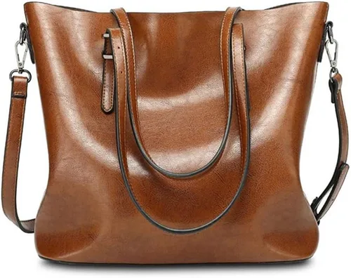 Vista 28 de Pahajim - Bolsos de piel para mujer con asa superior
