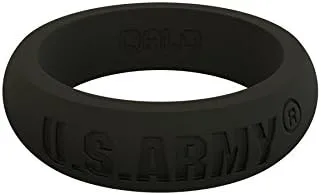 Vista 2 de QALO- Anillos de silicona para las mujeres - Banda de boda segura, Yoga, Crossfit Anillo de goma, Levantamiento de pesas, Entrenamiento, Ejercicio