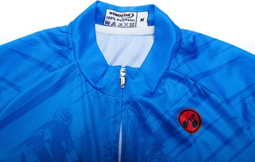 Vista 126 de Weimostar Hombre Ciclismo Jersey Manga Corta Bicicleta Ropa Multicolor Diamante