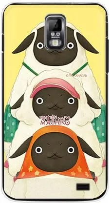Vista 163 de Yanan Machiko Series Machiko Family Pink (Clear) / for iPhone SE/5s/docomo