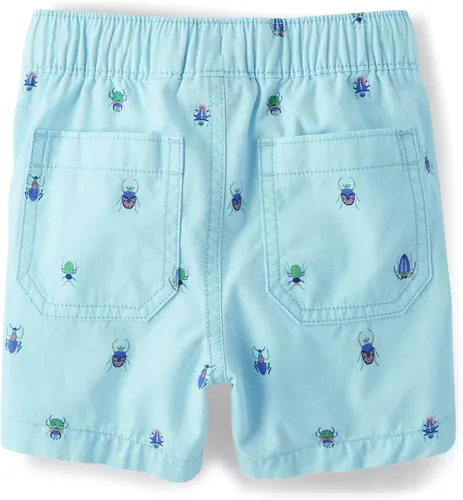 Vista 2 de The Children's Place Baby Toddler Boys Printed Pull on Jogger Shorts