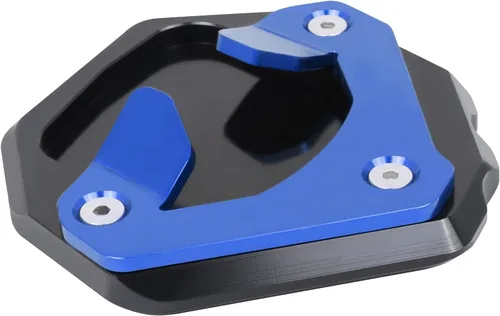 Vista 2 de BAIONE Worldmotop - Soporte para motocicleta Yamaha TENERE 700 Tenere700 XTZ XTZ700 2019-2022 - Placa de soporte lateral (azul)