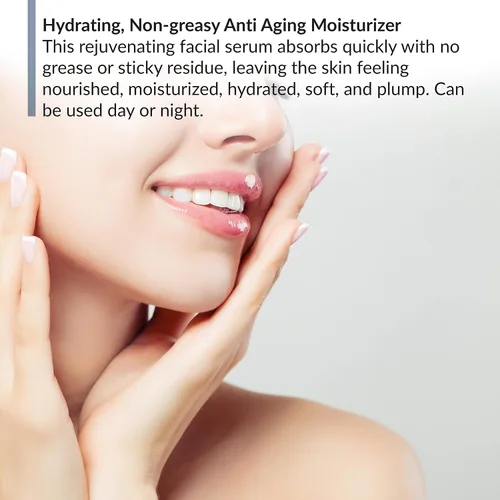 Vista 3 de BioTrust Ageless Glow - Crema hidratante antienvejecimiento, suero iluminador de la piel con vitamina C y ácido hialurónico, suero facial derivado