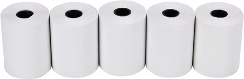 Vista 5 de RBHK Rollos de papel térmico de 2 1/4 x 85 pies, papel para tarjetas de crédito, 10 rollos de papel de caja registradora