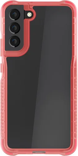 Vista 115 de Ghostek COVERT - Funda rosa para Galaxy Z Flip 4 para mujeres y niñas, protección completa de bisagra y parte trasera transparente, duradera