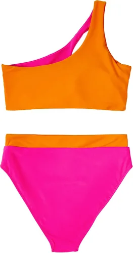 Vista 83 de MOOSLOVER Traje de baño de dos piezas con corte alto y cintura alta para mujer