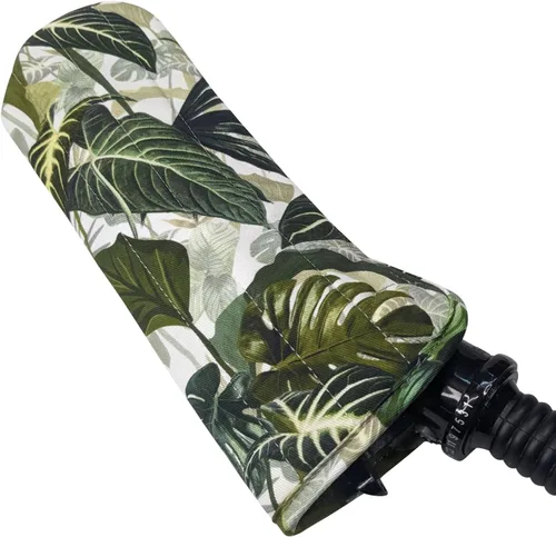 Vista 7 de Funda [resistente al calor] para rizadores, planchas o alisadoras, y planchas de peinar, forro recubierto de silicona y bolsa de algodón acolchada