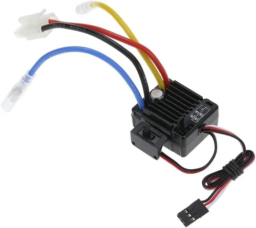 Vista 3 de Goolsky WP-1060-RTR impermeable cepillado 2S-3S 60A ESC para 1/10 Tamiya Traxxas Redcat HSP HPI RC Car