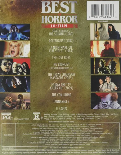 Vista 2 de Best of Horror (10pk) (Blu-ray)