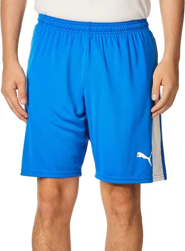 Vista 3 de PUMA Pantalones cortos Liga para hombre, Azul