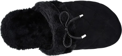 Vista 4 de Vionic Pleasant - Pantuflas ortopédicas para mujer, Negro