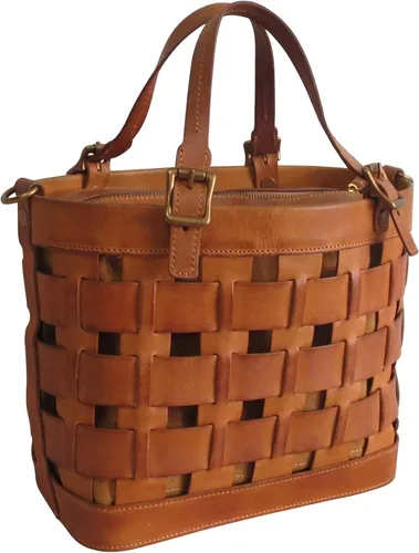 Vista 3 de Amerileather Bolso de cuero para mujer, bolso de hombro