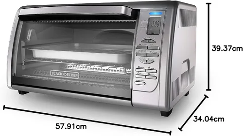 Vista 12 de Black & Decker Horno tostador , Posiciones de doble rack, N/A